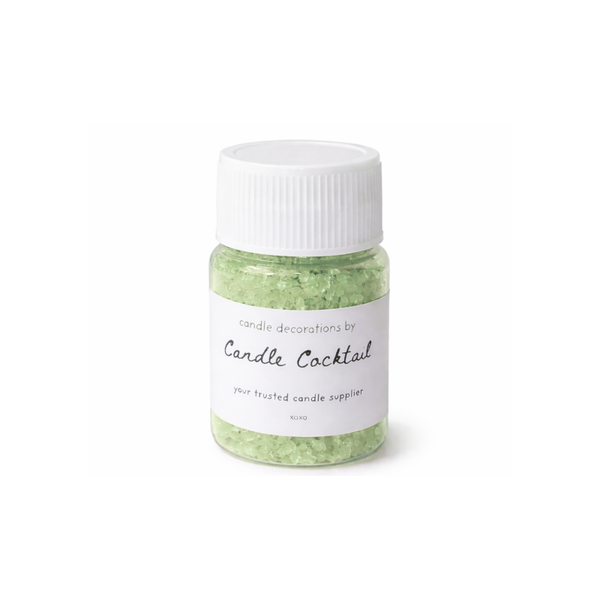 Decoratie Diamantjes | Candle Cocktail® | Limoen Groen
