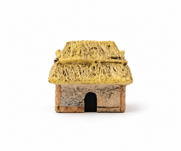 Decoratie | Miniatuur Rieten Dakje | #12