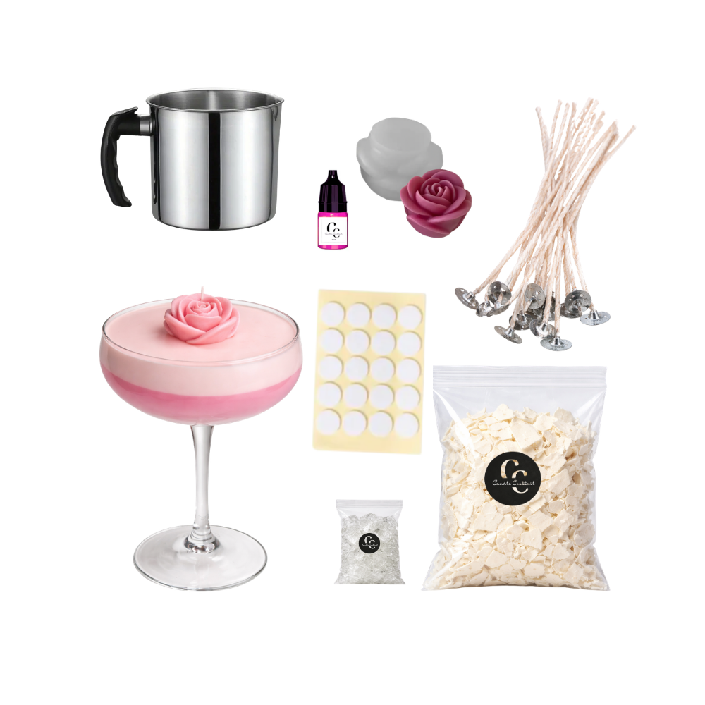 Zelf Love Martini Kaarsen Maken | M | Candle Cocktail®