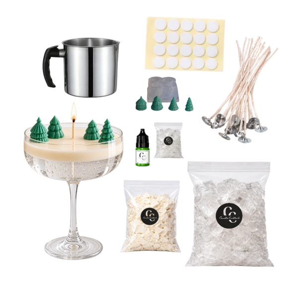 Zelf Sneeuw Cocktail Kaarsen Maken | Candle Cocktail®