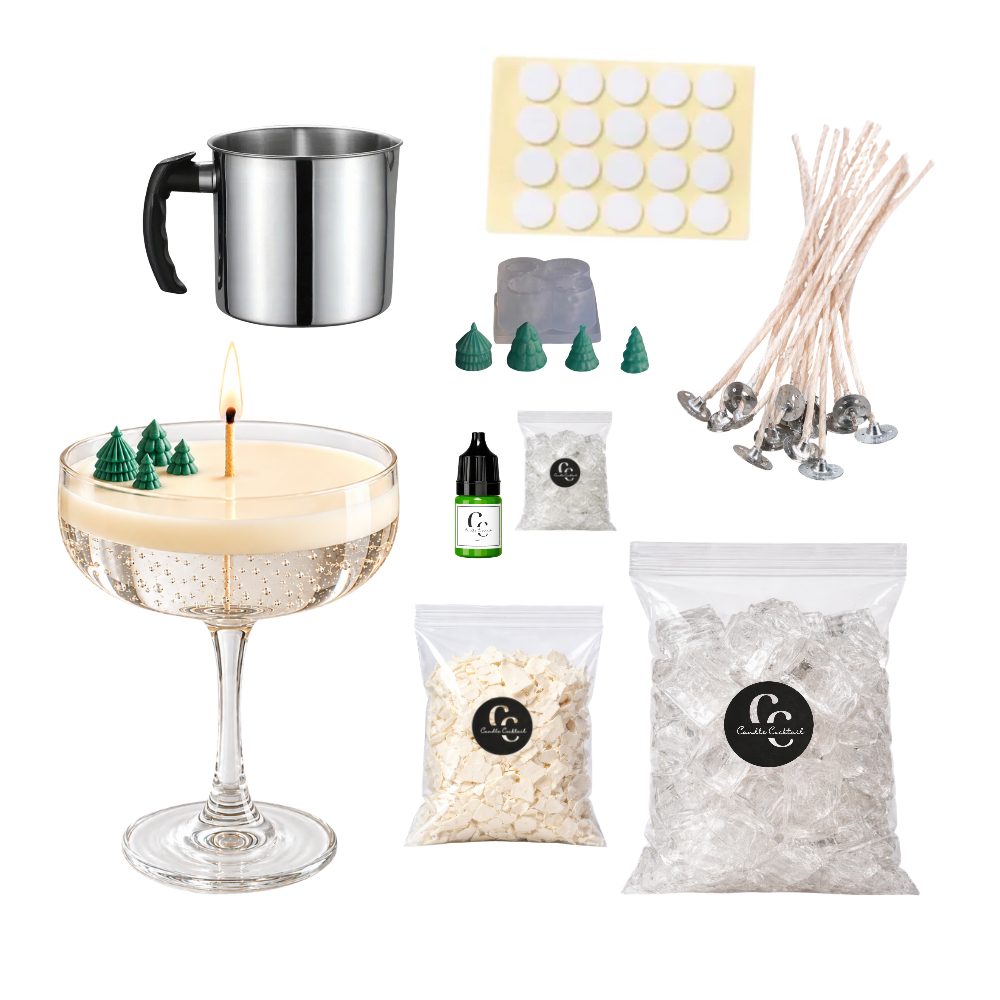 Zelf Sneeuw Cocktail Kaarsen Maken | Candle Cocktail®