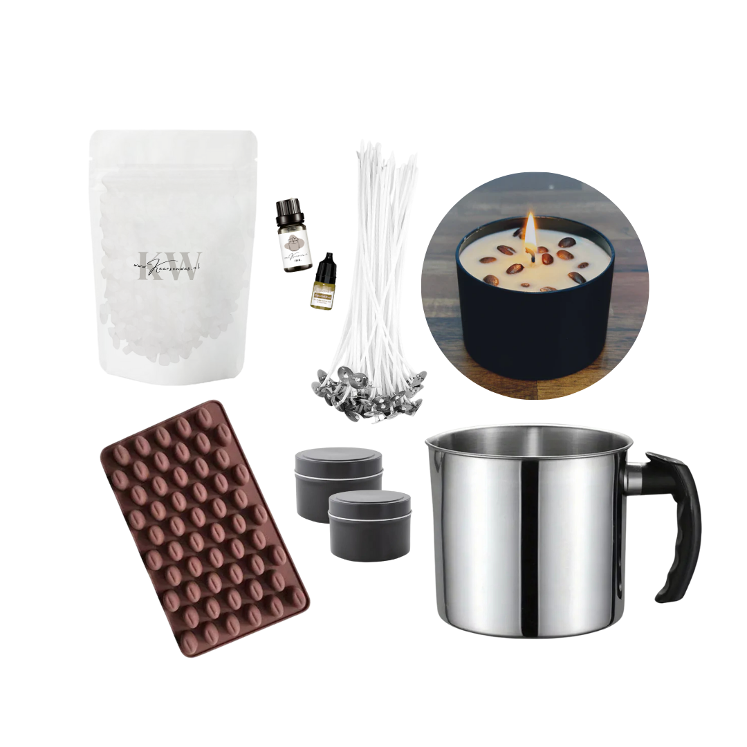 Zelf Kaarsen Maken | Koffie Geurkaarsen | M