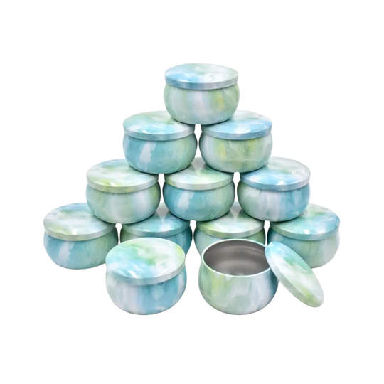 Kaarsenpotjes | Cotton Blauw