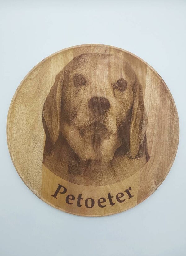 Vol Bamboebord (35cm diameter)