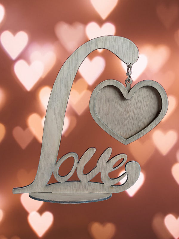 Love Staander met kleine foto