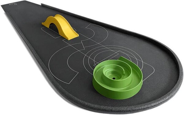 Mobiele minigolfbaan voor binnen en buiten