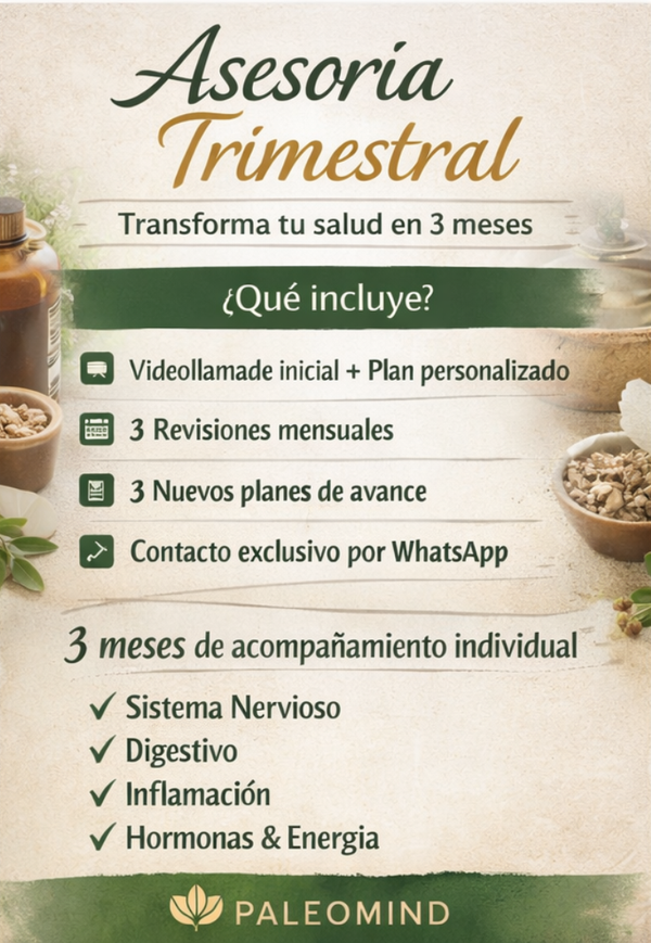 3 meses Asesoría nutricional
