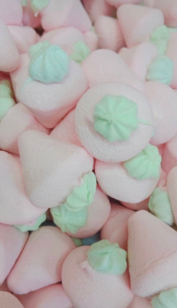 Fresas Rosas de Nube