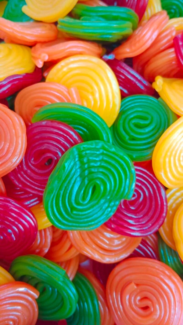 Discos de Regaliz Ácidos de Colores