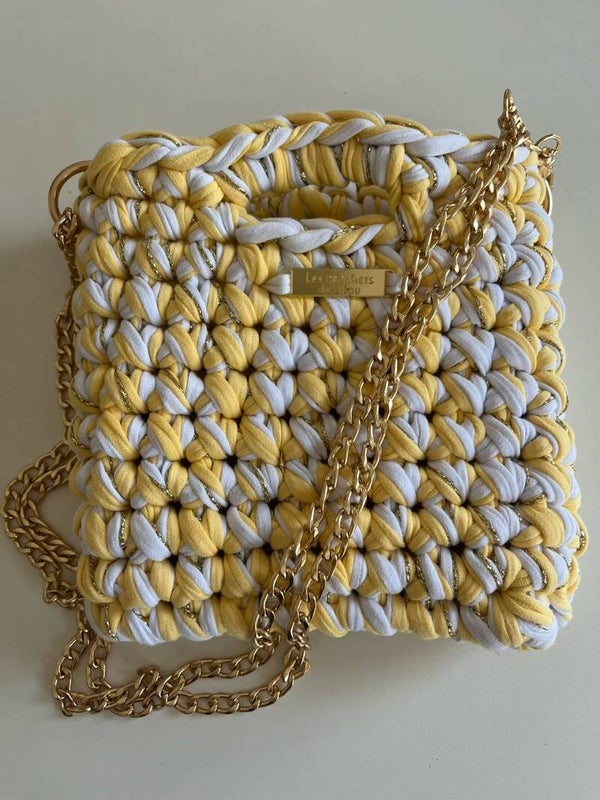 Sac Looméa jaune et blanc