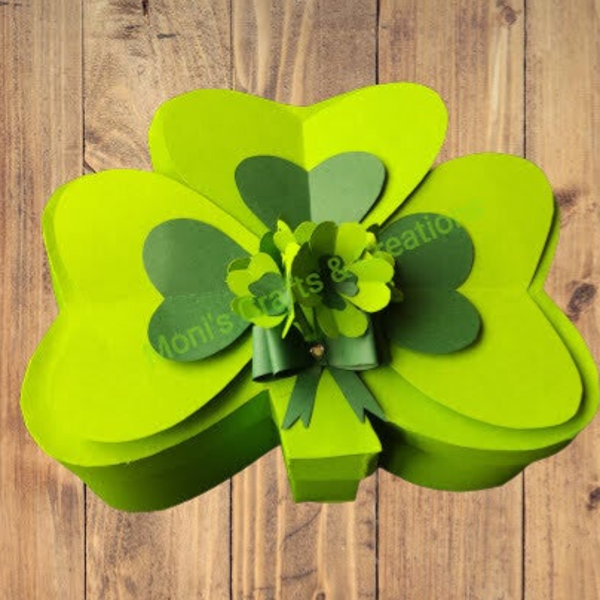 3D Shamrock Gift Box