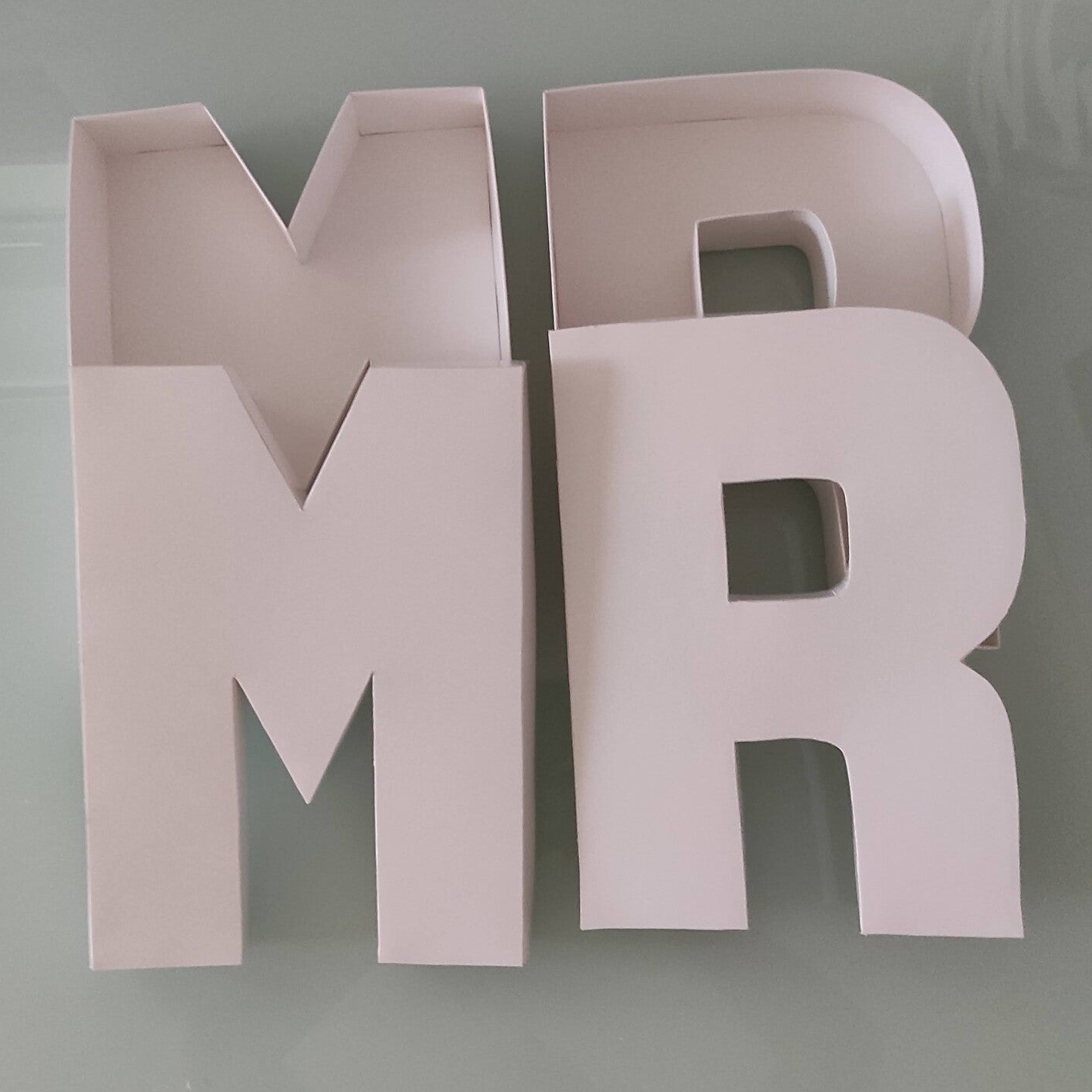 DIY Paper Mache Charcuterie Letters, 42 OFF