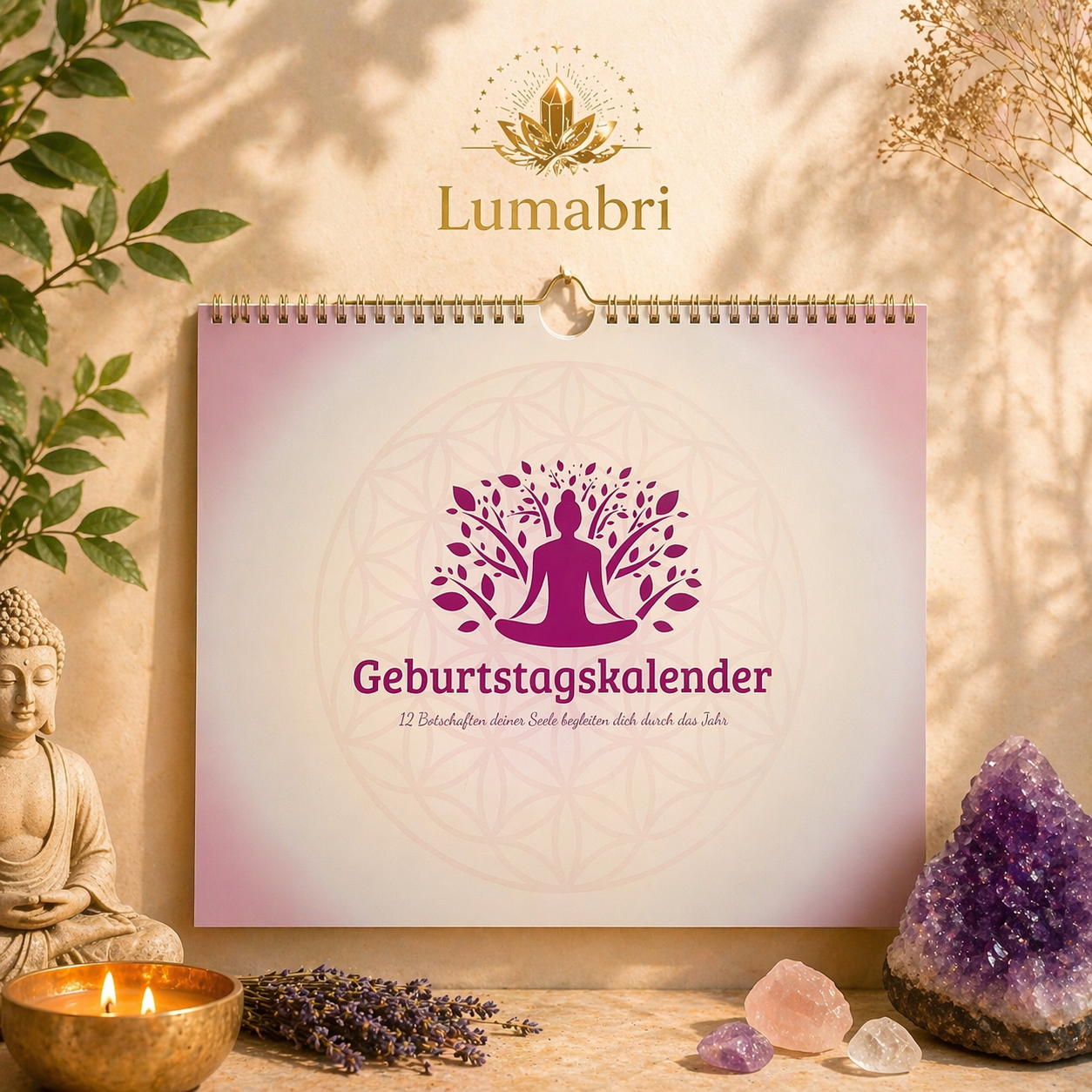 🌸 Geburtstagskalender – 12 Botschaften für dein Herz 🌸