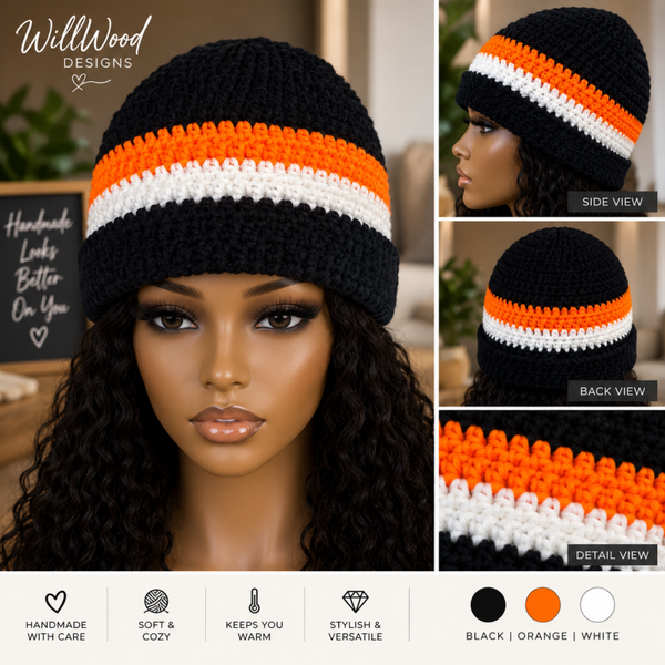 Custom Crochet Beanie — Made to Order