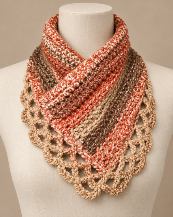 Handmade Lacy Crochet Neck Warmer — Made to Order