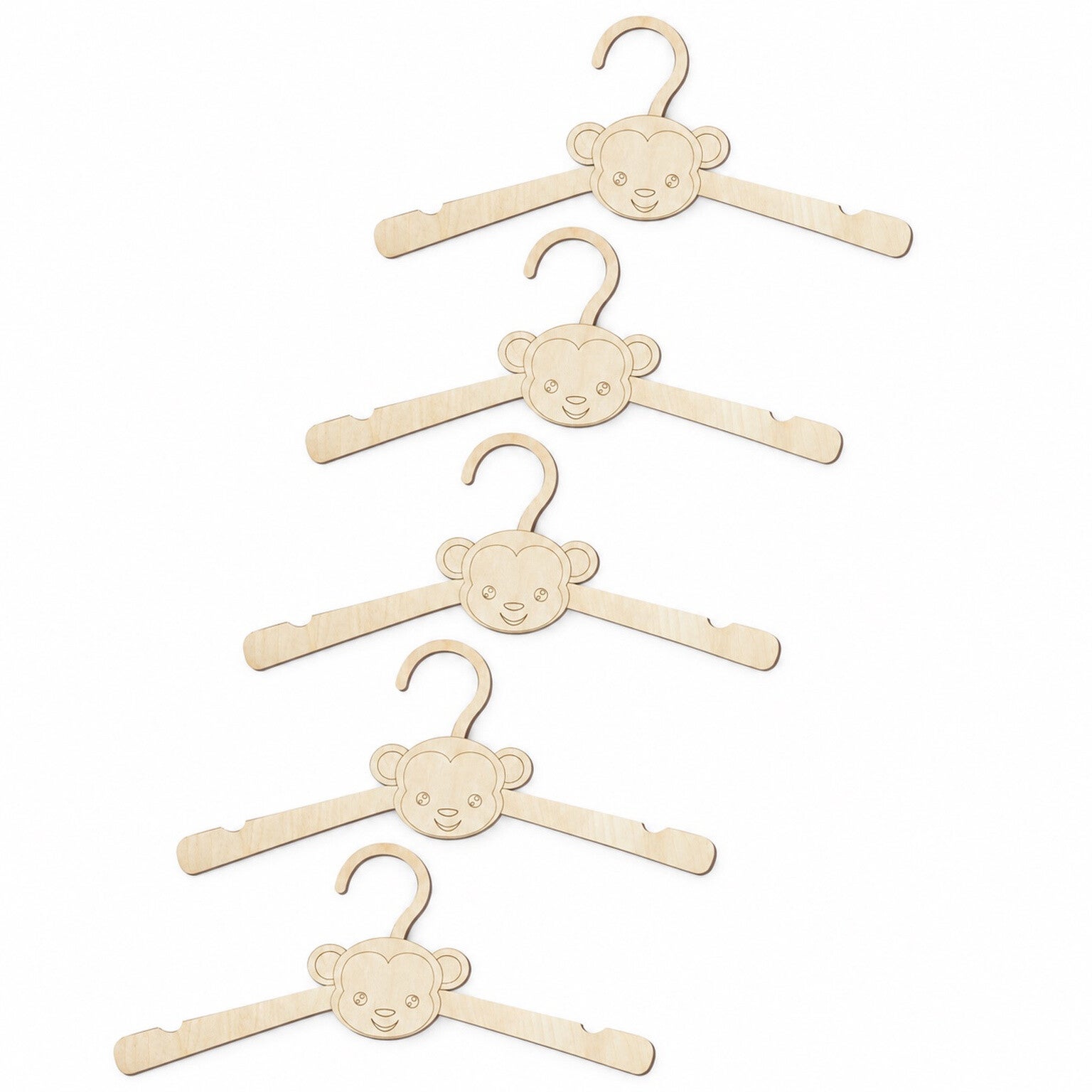 Matching Animal Face Set of 5 pcs