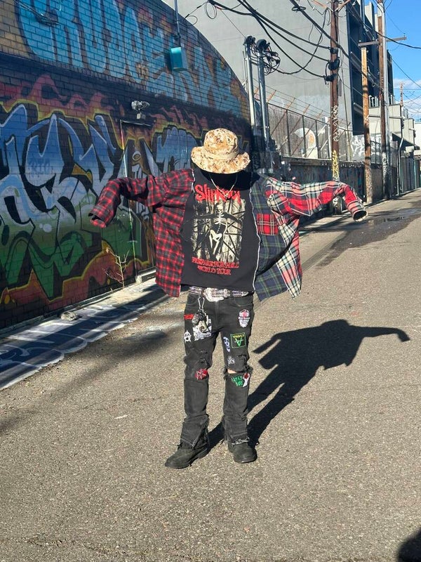 Metal mega flannel slipknot