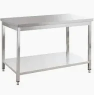 TABLE INOX PRO 150CM
