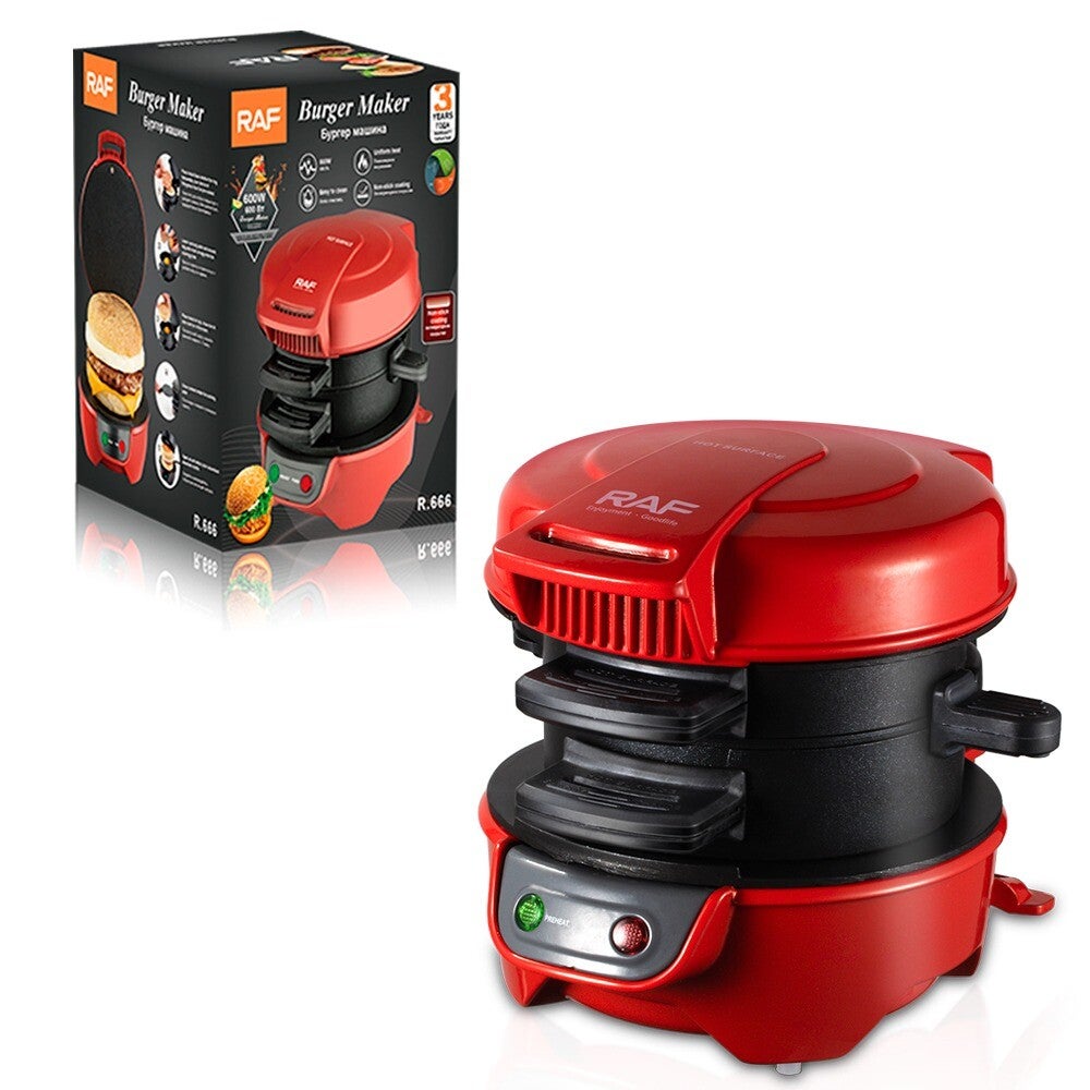 R.666 BURGER MAKER 600W