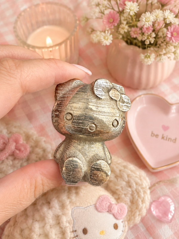 Pyrite Hello Kitty