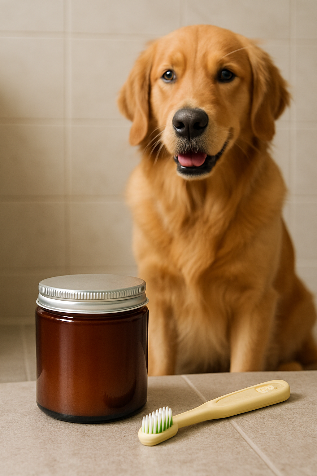 All Natural Doggy Toothpaste Flavor Tartar Control 4oz