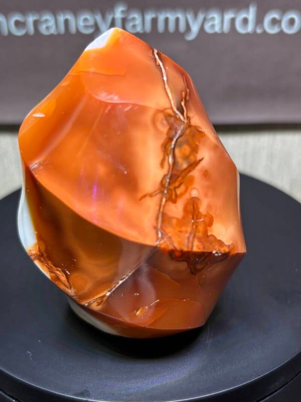 Carnelian Agate Flame