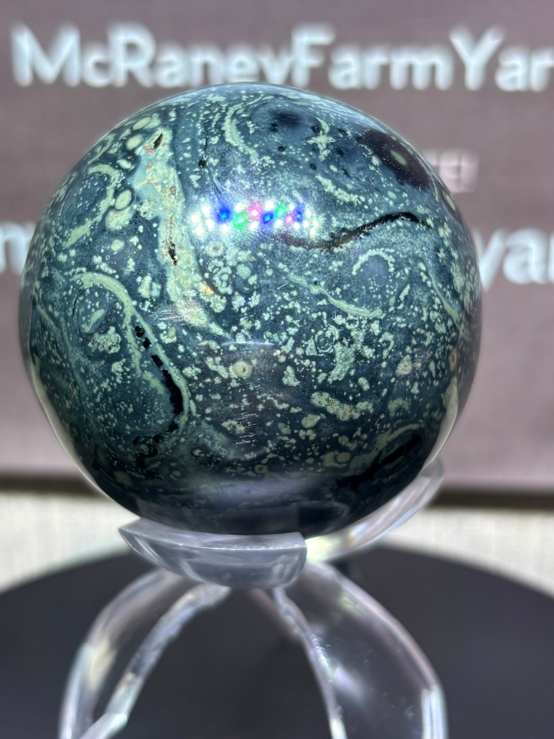 Kambaba Jasper Sphere