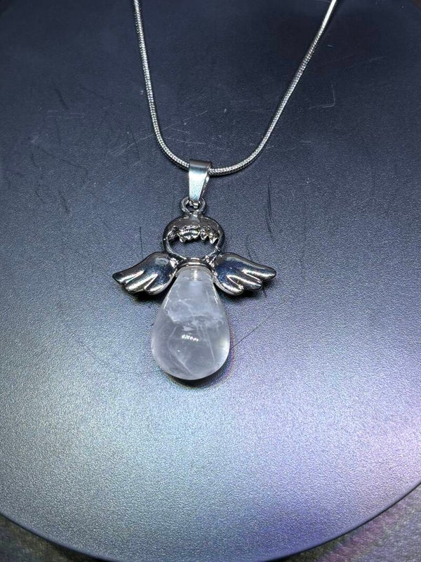 Quartz Angel necklace