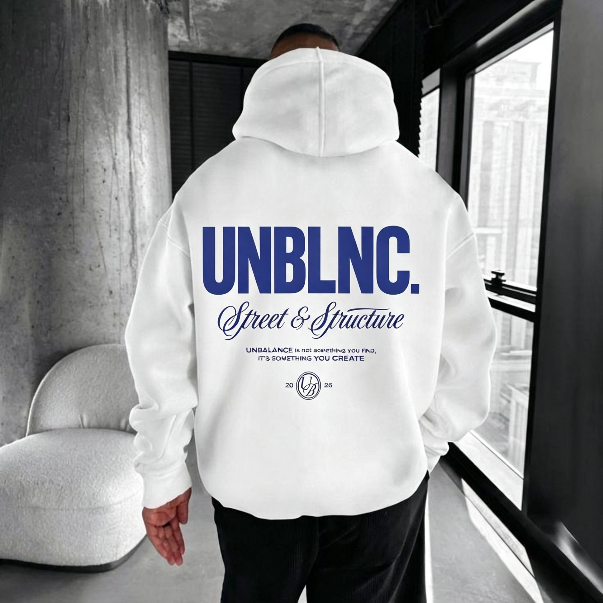 Unblnc street & structure hoodie