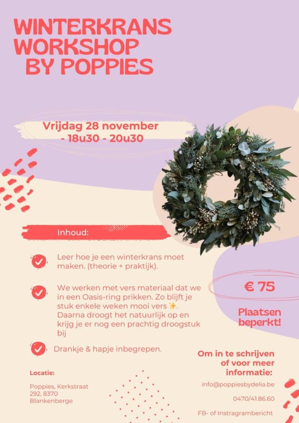 Workshop Winterkrans