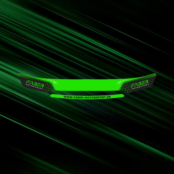 Faber Motorsport Visieraufkleber