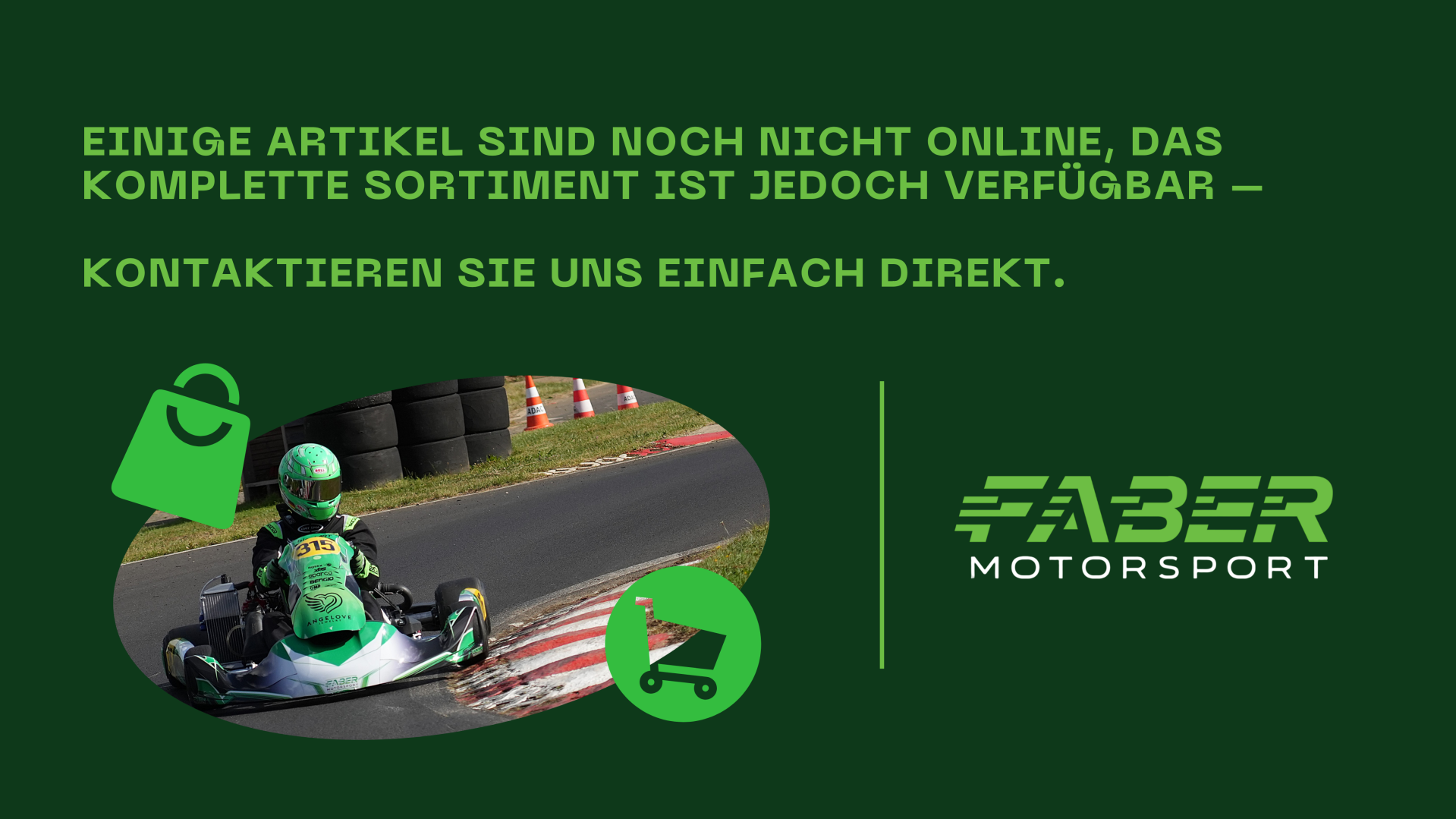 Faber Motorsport Onlineshop einführung