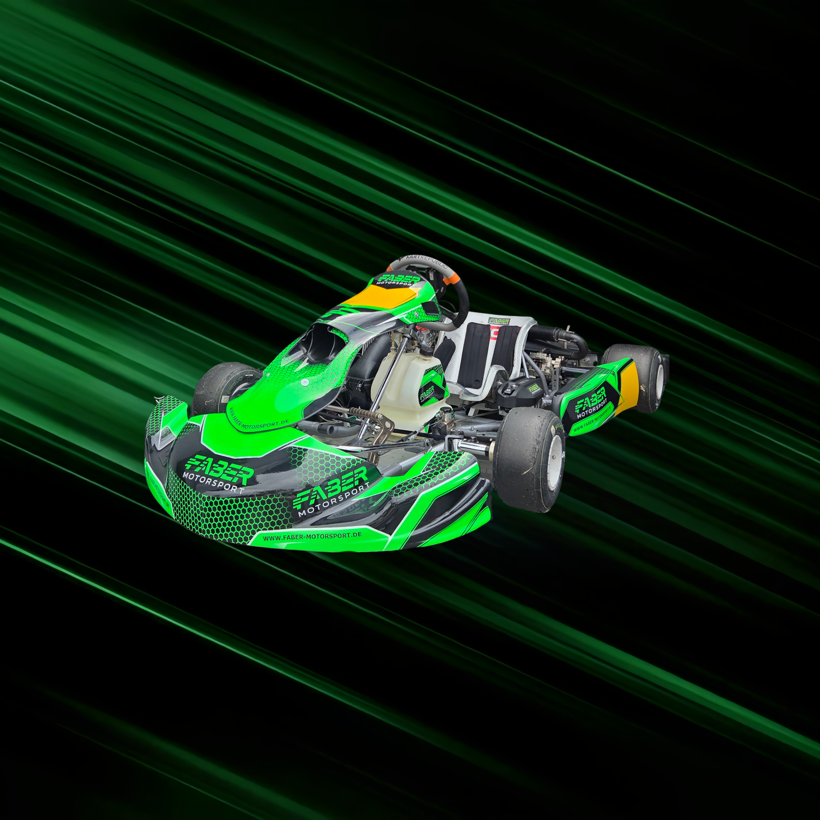 Faber Motorsport KR2 mit #BRANDNEUEM# Rotax Max Senior