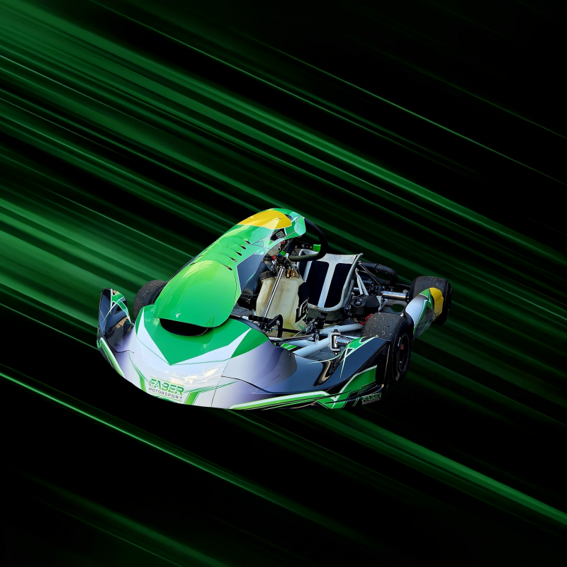 Faber Motorsport KR2 mit BRANDNEUEM Rotax Max Senior