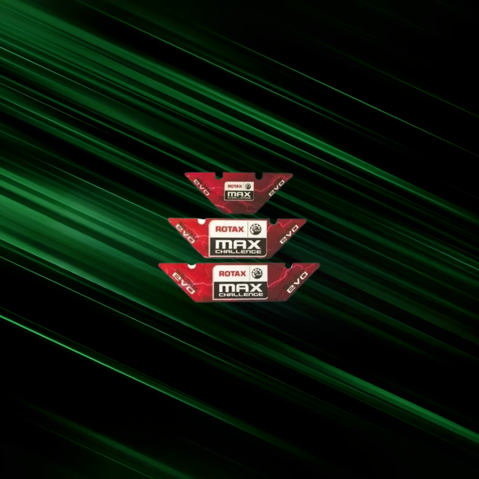 Rotax Kühler Sticker