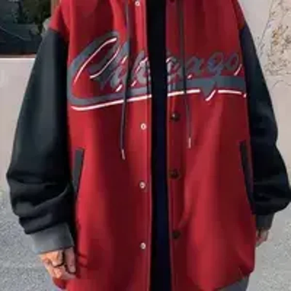 Men's Button-Up Jacket Casual Contrast Color Style Long Sleeve Outdoor Activity Suitable Daily Wear Retro Design