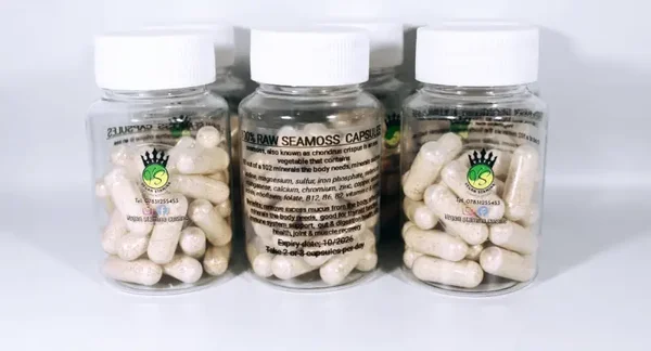 Sea moss capsules