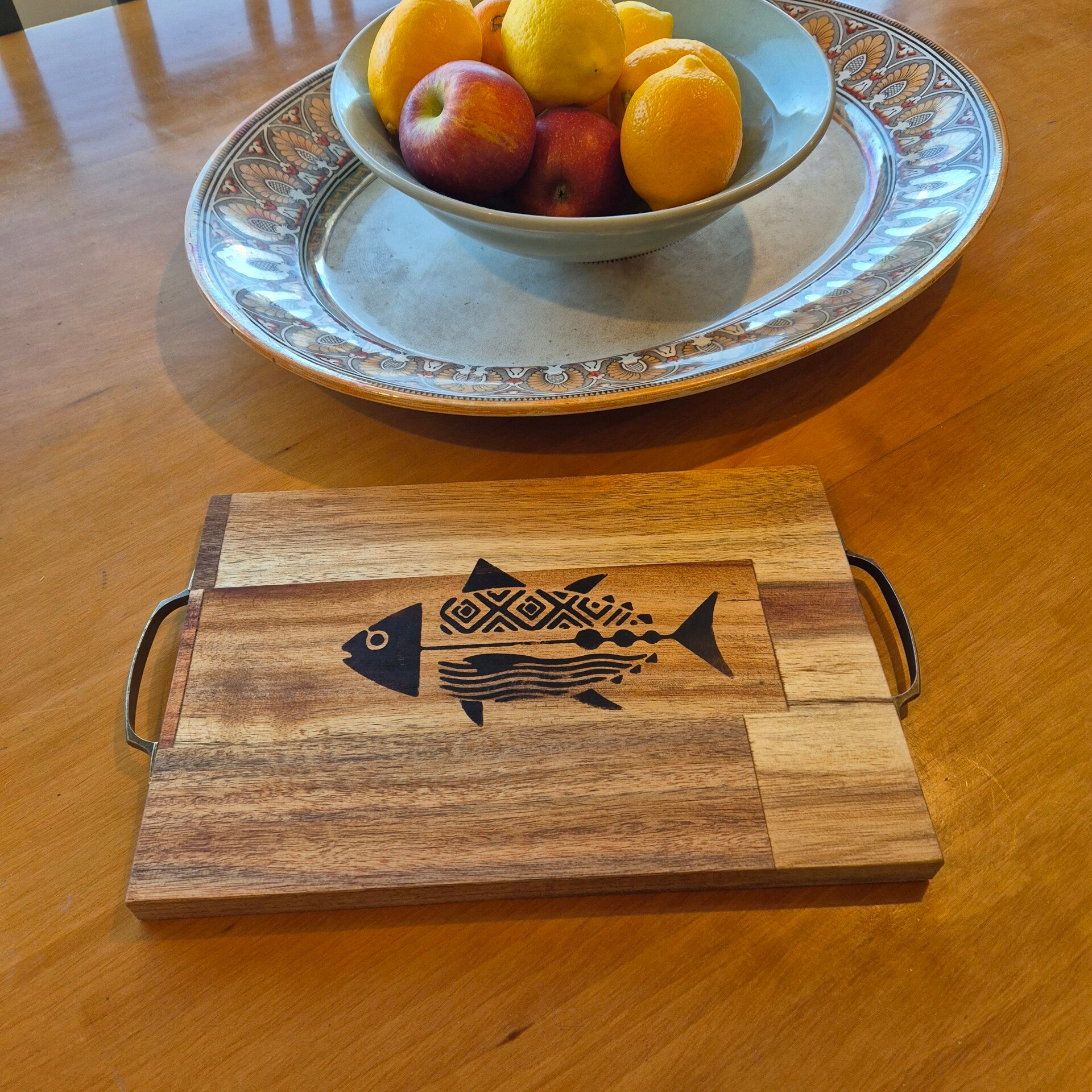 Acacia Chopping Board With Handles