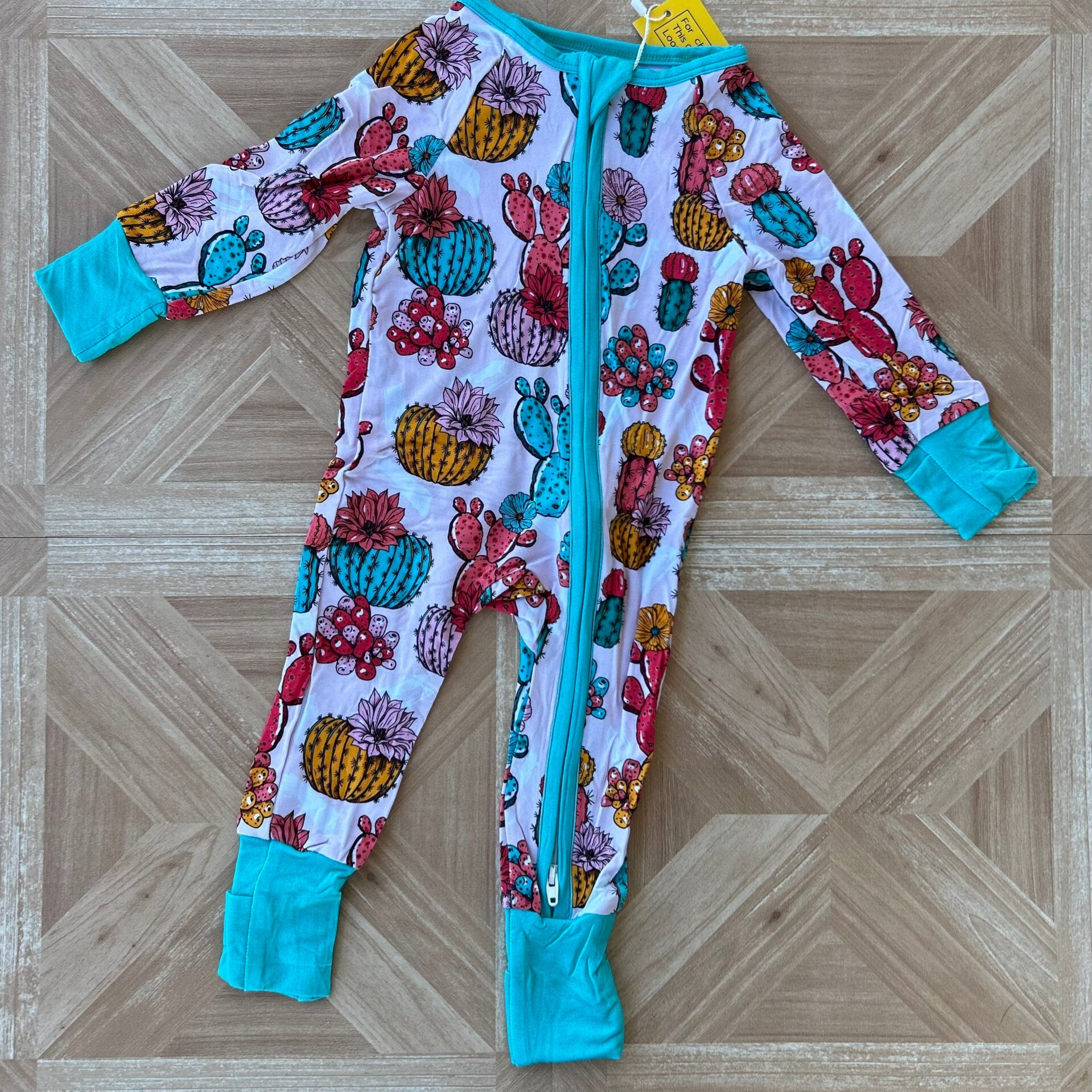 Cactus Zip Romper