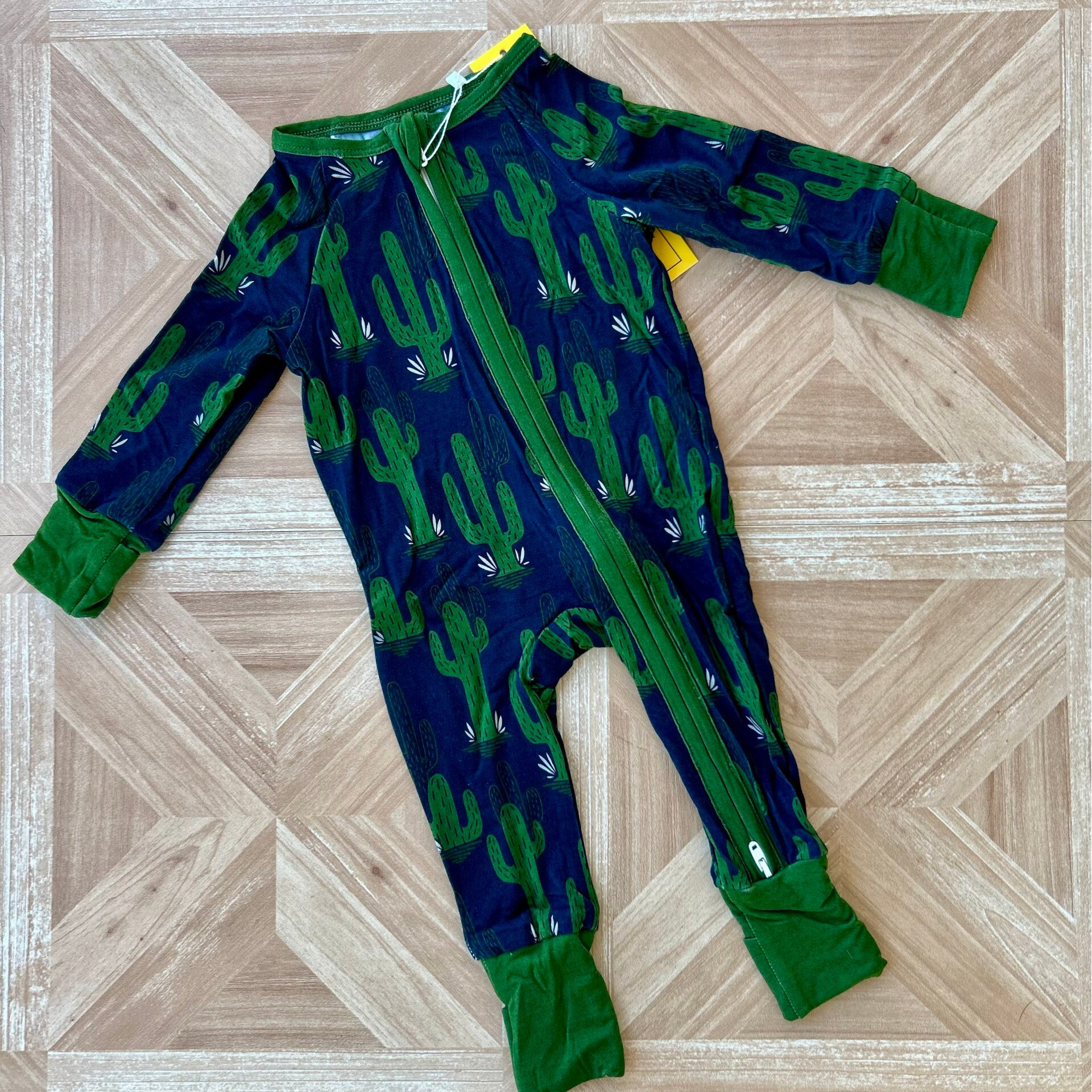Cactus Zip Romper