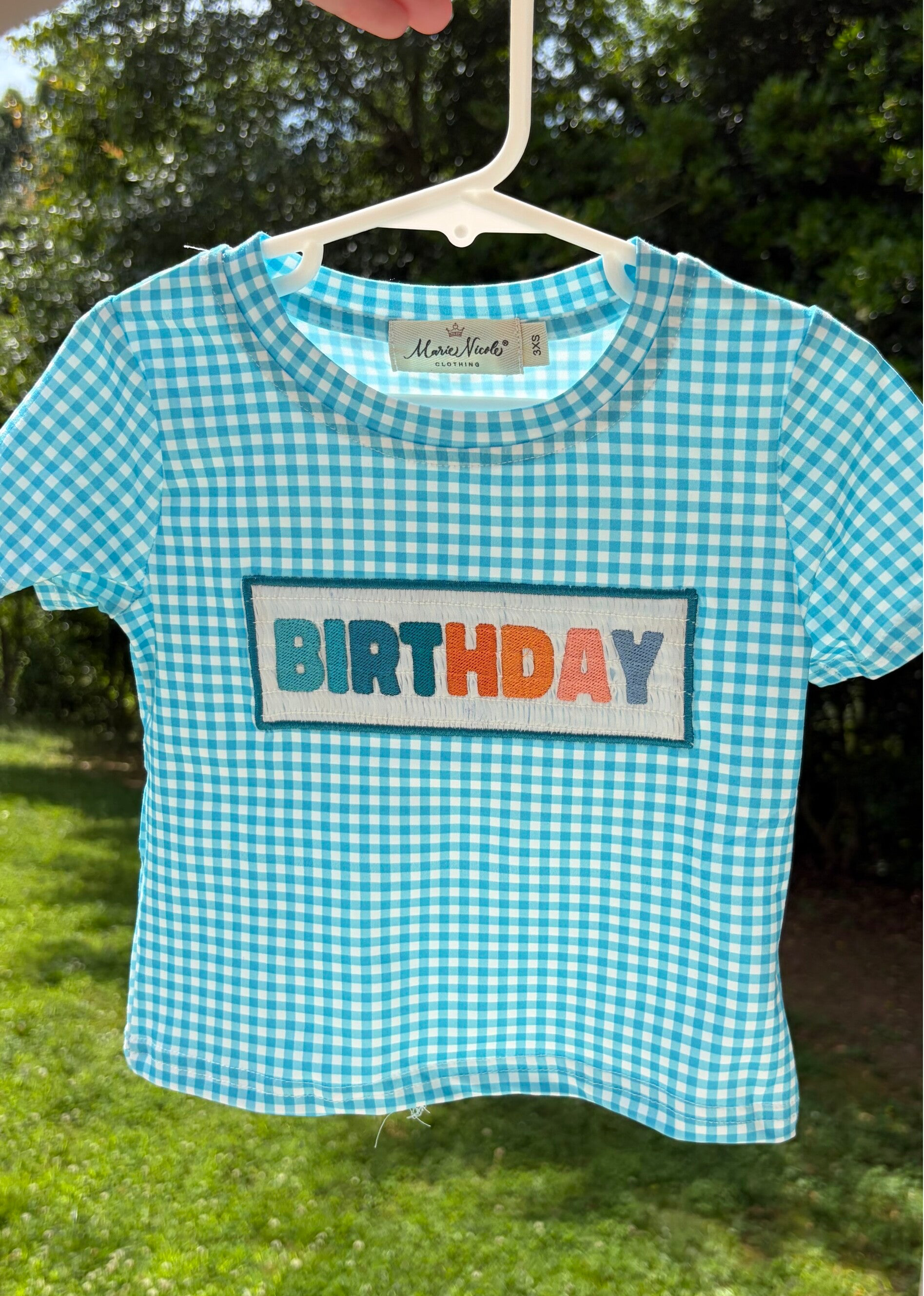 Birthday Smocked Tee