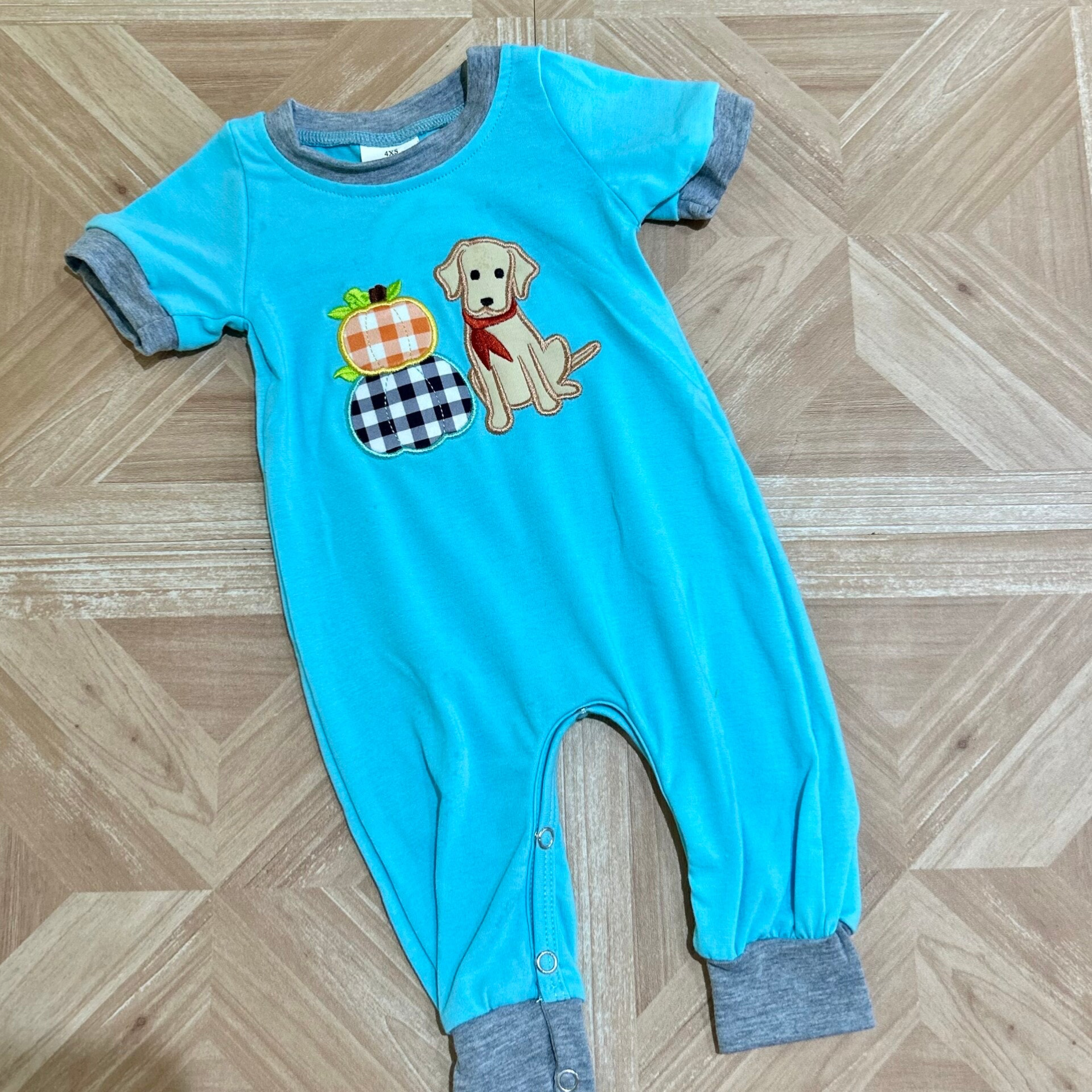 Fall Dog Romper