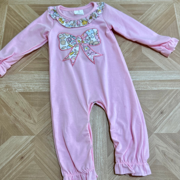 Flower Bow Romper