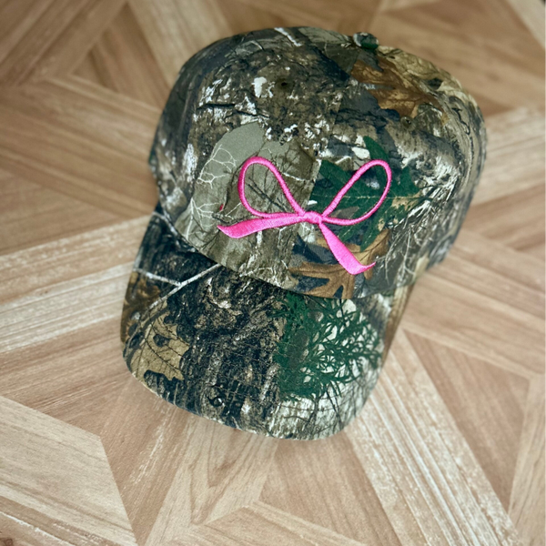Pink Bow Hat