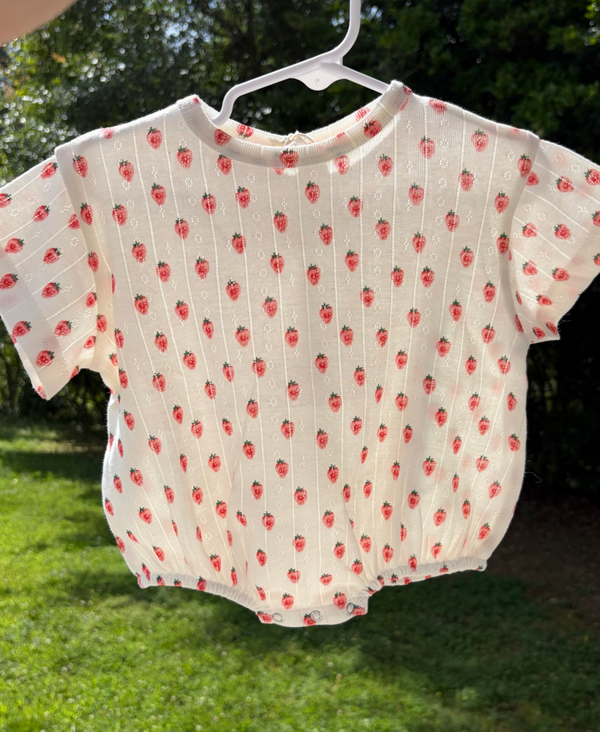 Strawberry Oversized Tee