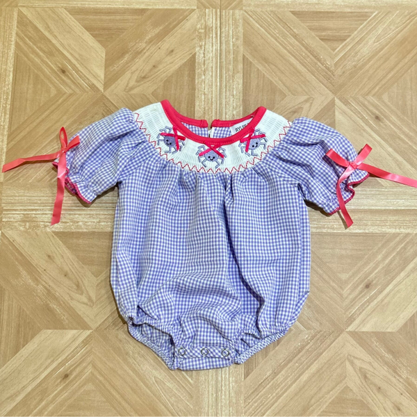 Spider Smocked Bubble