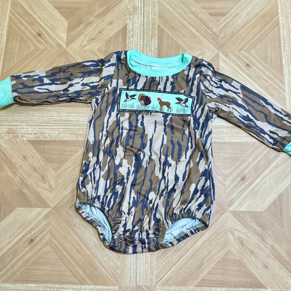 Teal Hunting Bubble