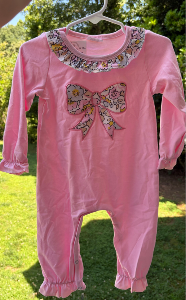Flower Bow Romper