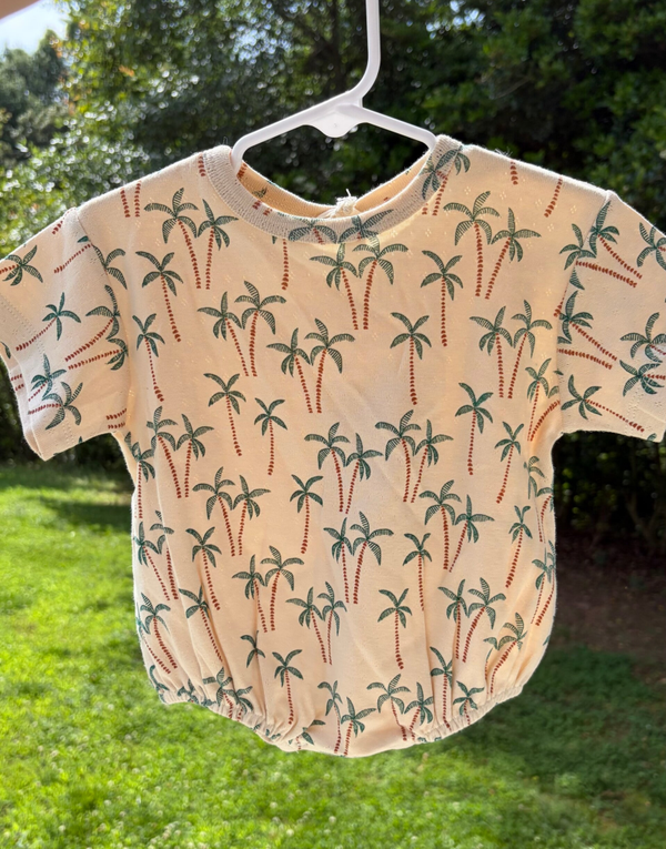Palm Tree Oversized Tee