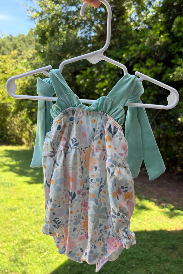 Flower Bubble Romper